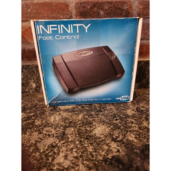 Infinity Foot Control IN USB 2. Digital USB Transcription Foot Pedal V-14 Tested - Picture 5 of 7
